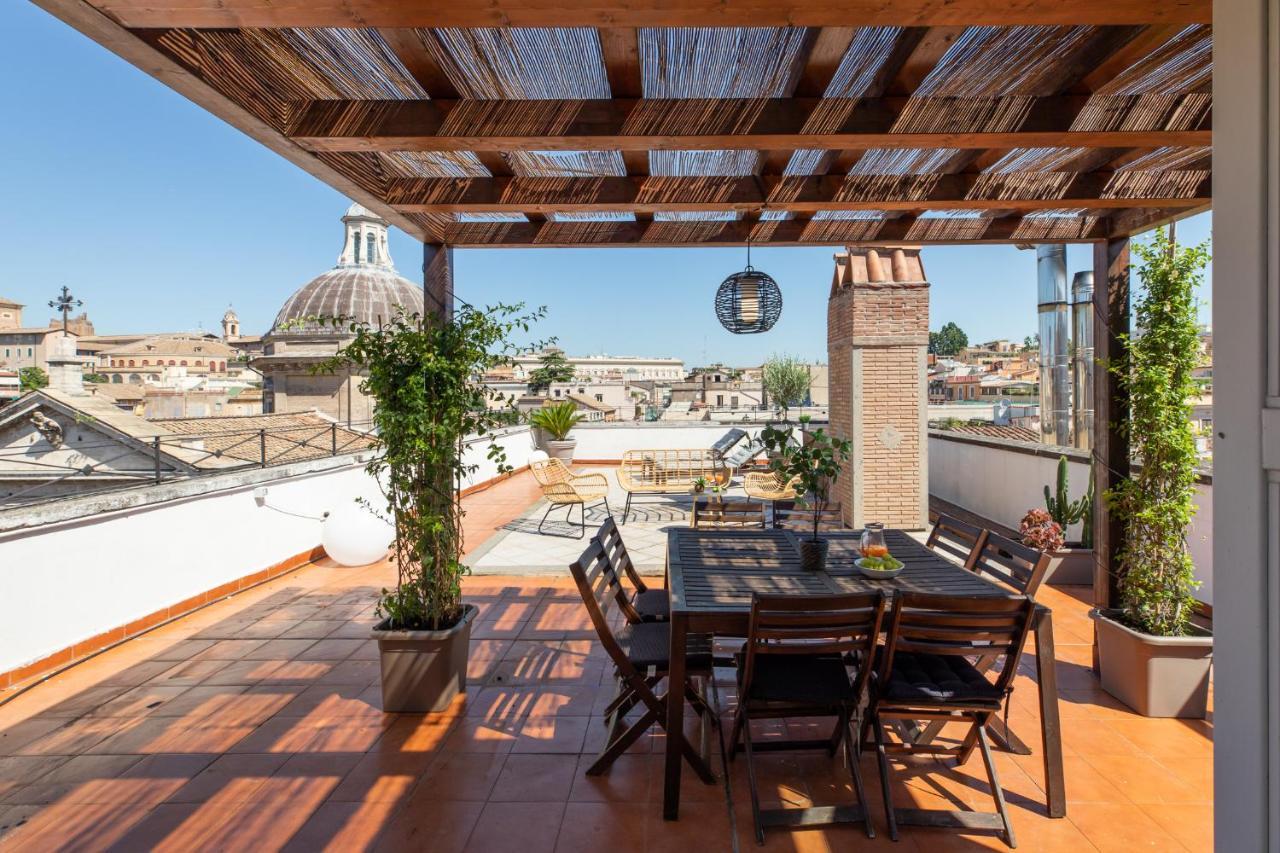 Apartmán Iflat Monti Penthouse Panoramic View Řím Exteriér fotografie