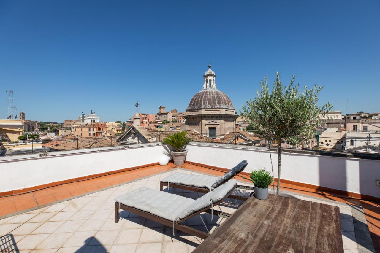 Apartmán Iflat Monti Penthouse Panoramic View Řím Exteriér fotografie